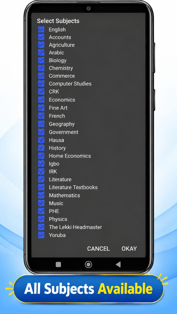 ExamsPrep Android Mobile Screen 2